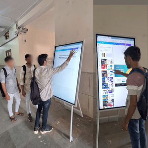 touchscreen kiosk rent