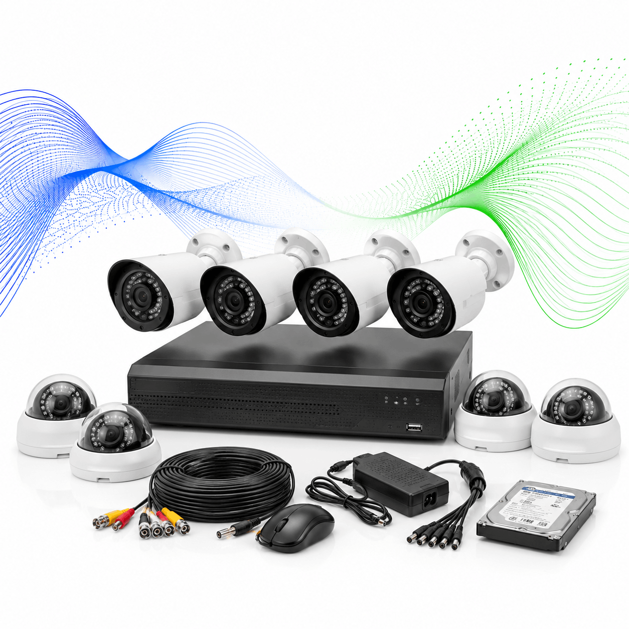 CCTV Rental in Ahmedabad by Rentalit offering HD CCTV cameras, dome cameras, bullet cameras, PTZ cameras, DVR, NVR and temporary surveillance systems for exhibitions, conferences, corporate offices, warehouses, construction sites and business events in Ahmedabad and Gandhinagar.