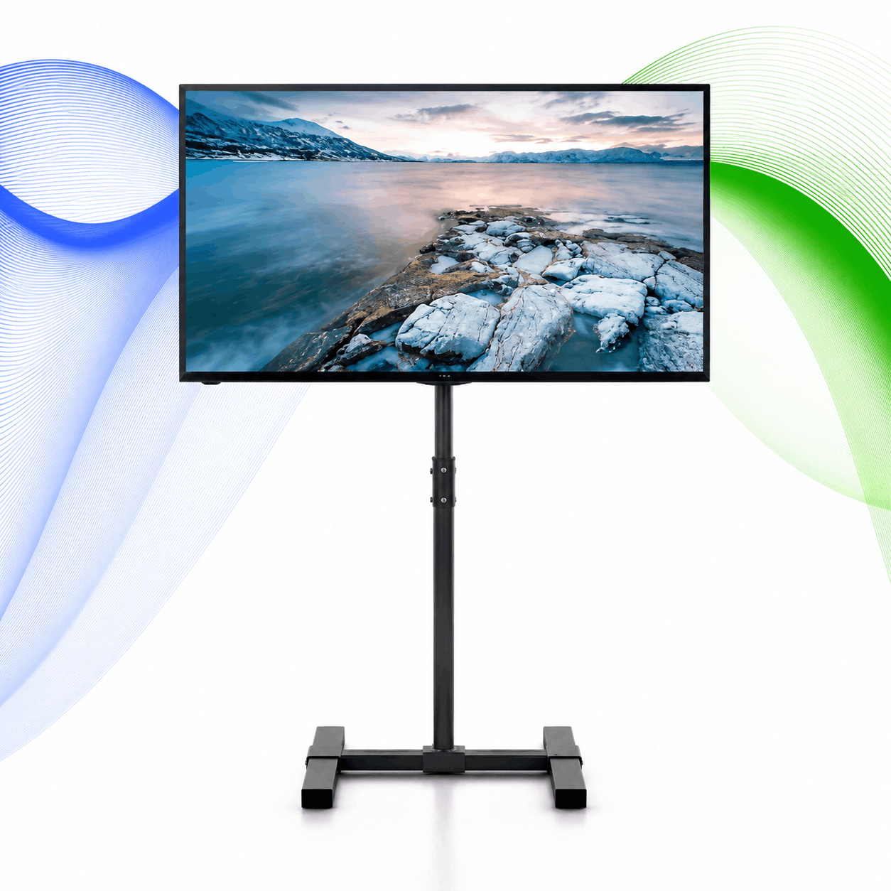 LED TV Hire in Ahmedabad & Gandhinagar by RentalIT offering 43 inch, 55 inch, 65 inch, 75 inch and 85 inch LED TV rental with floor stand for exhibitions, conferences, corporate meetings, seminars, training programs, product launches and business events.