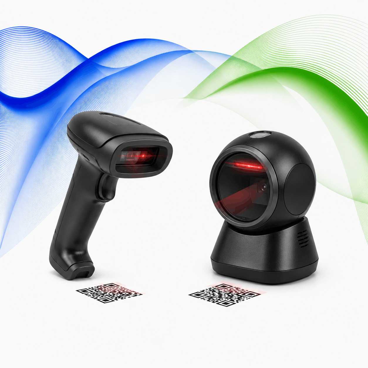 QR Scanner Hire in Ahmedabad & Gandhinagar by RentalIT offering handheld QR scanner guns, desktop presentation scanners, USB barcode scanners and wireless 2D QR scanners for exhibitions, visitor registration, retail billing, inventory management and corporate events.