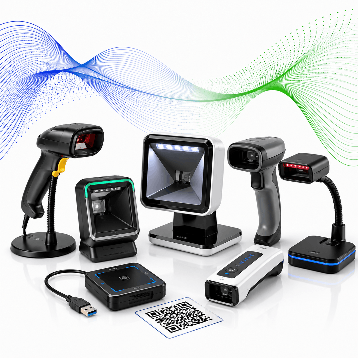 QR Scanner Rental in Ahmedabad by Rentalit offering 2D QR scanners, USB barcode scanners, wireless barcode scanners, QR scanner guns and desktop presentation scanners for exhibitions, visitor registration, retail stores, billing counters and corporate events in Ahmedabad and Gandhinagar.