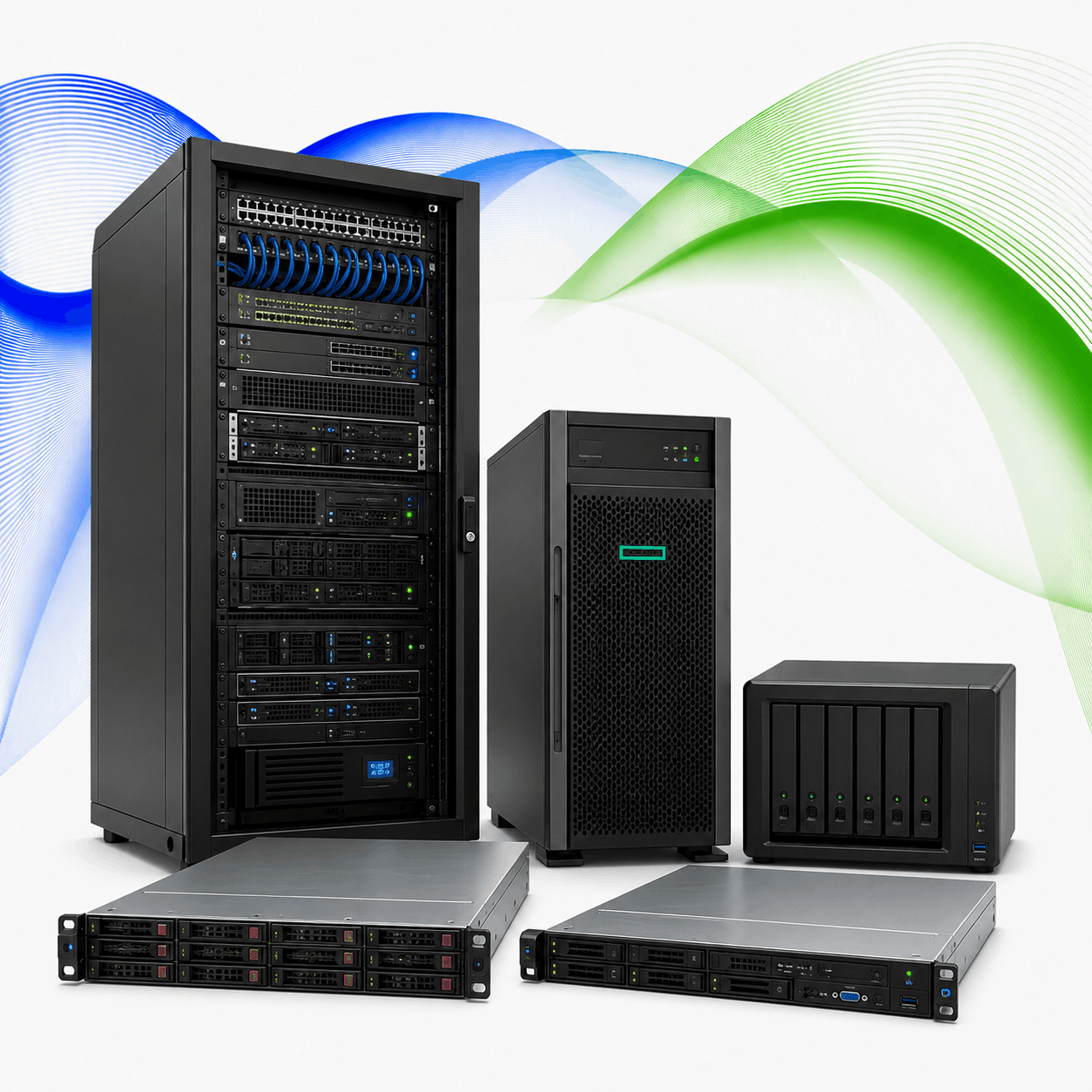 Server Hire in Ahmedabad & Gandhinagar by RentalIT offering enterprise rack servers and tower servers for corporate offices, software development, virtualization, cloud testing, backup, disaster recovery, temporary IT infrastructure and business projects.