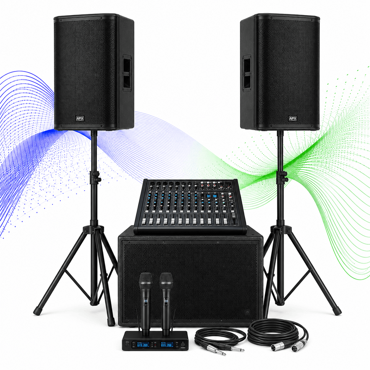 Sound System Rental in Ahmedabad by Rentalit offering JBL speakers, mixer, cordless microphones, collar microphones, podium microphones and PA sound system hire for conferences, exhibitions, corporate events, seminars and business meetings in Ahmedabad and Gandhinagar.