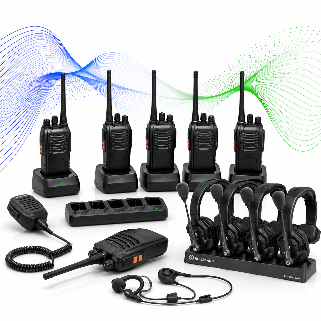 Walkie Talkie Rental in Ahmedabad by Rentalit offering two-way radios, walkie talkies with chargers, clear-com wireless headsets, earphones and communication accessories for exhibitions, conferences, corporate events, security teams and production crews in Ahmedabad and Gandhinagar.